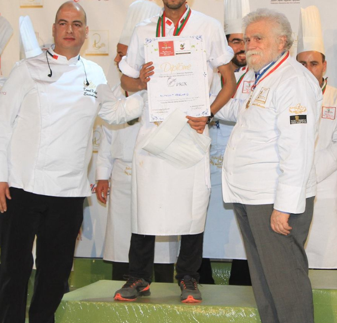concours culinaire cremai maroc : Kamal Rahal essoulami et gabriel paillason